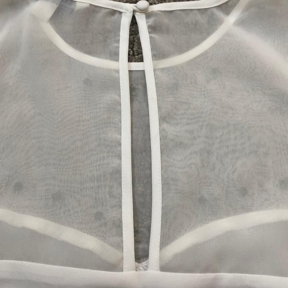 American Eagle White Star Studded Tank - Picture 3 of 7